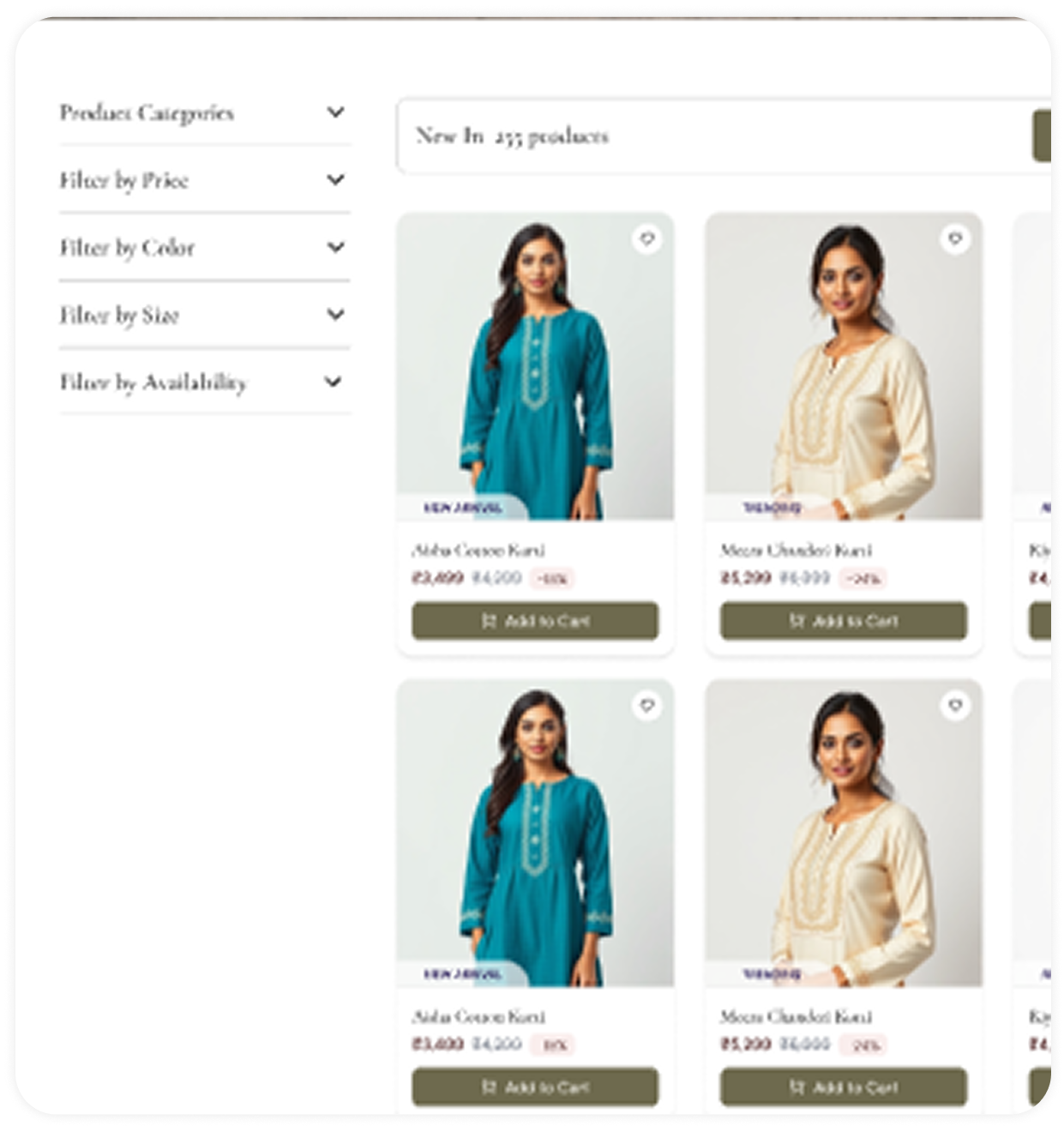Product Listing